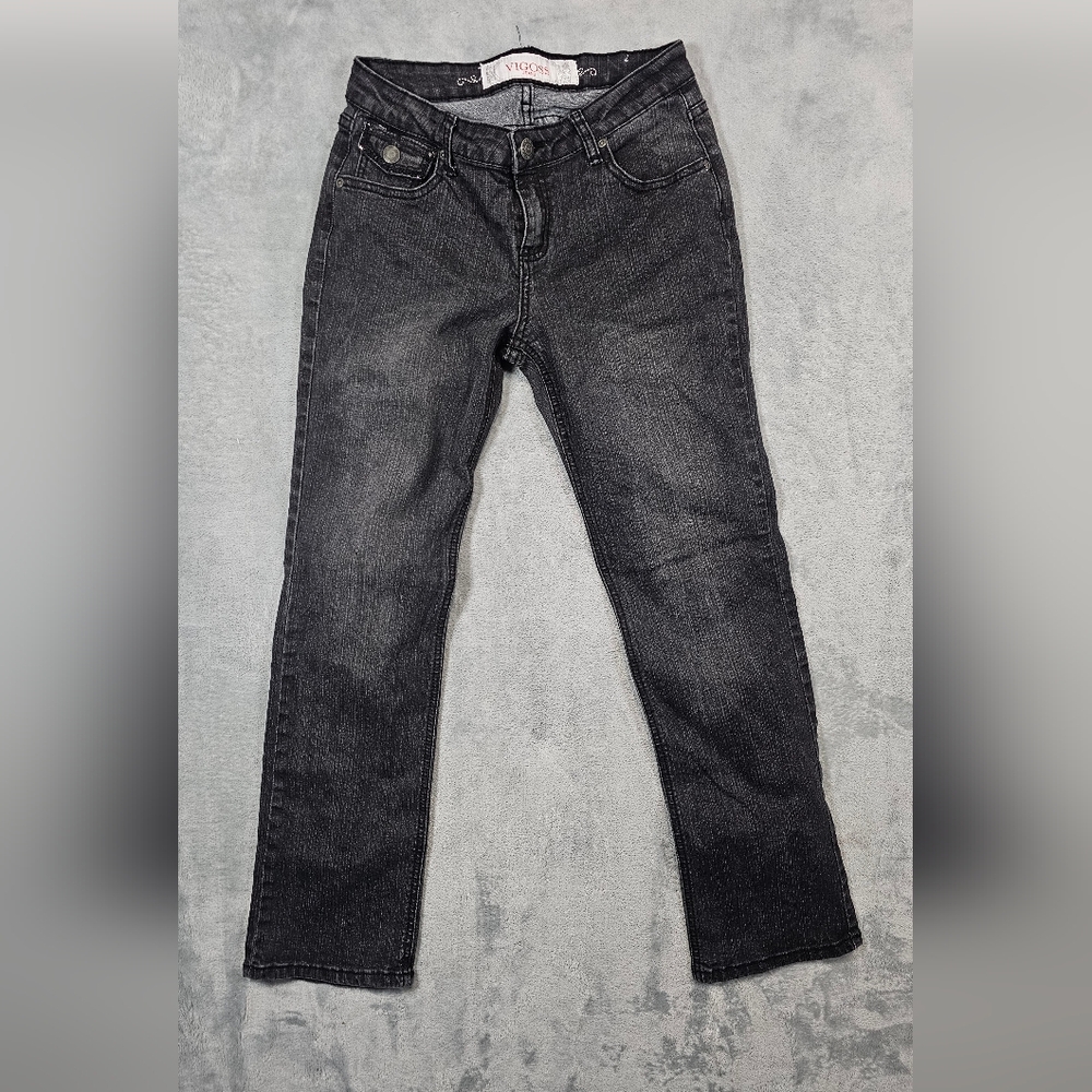 Arizona Black Women's Size 16 Vintage Straight Leg Jeans